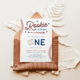 Rookie of the Year First誕生日野球パーティーI 招待状