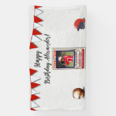 Rookie of the Year Photo Birthday Banner 横断幕 (縦)