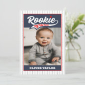 Rookie of the Year Photo Kid'sパーティー 招待状 (スタンド正面)