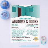 Room Design, Window & Door Fitter Company チラシ (シングル)