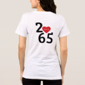 Room Number 256 in  Tri-Blend Shirt トライブレンドＴシャツ (裏面)