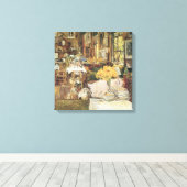 Room of Flowers by Childe Hasssamヴィンテージファインアート キャンバスプリント (インサイチュ (ウッドフロア))