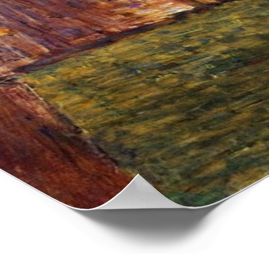 Room of Flowers by Frederick Childe Hasssam ポスター (角)