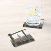 Room With a View - Big Ben - London Coaster スクエアペーパーコースター (インサイチュ)