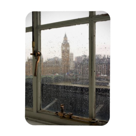 Room With a View - Big Ben - London Magnet マグネット (縦)