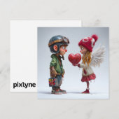 Roombirth 5 Pixlyneによるバレンタインデーカード シーズンカード (正面/裏面)
