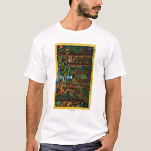 RoomBrookdale、カリフォルニアを食事するBrookdaleロッジ Tシャツ