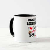 ROOMMATE おもしろい I love the ウンチOut Of You EMOJI マグカップ (正面左)