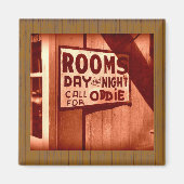 Rooms Day & Night - Call Odie Magnet マグネット (正面)