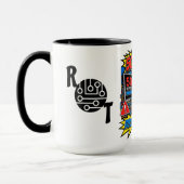 Rooney Troublin 500 Error IT Tech Humor Funny Mug マグカップ (左)