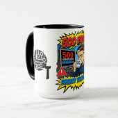 Rooney Troublin 500 Error IT Tech Humor Funny Mug マグカップ (正面左)