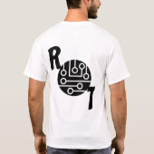 Rooney Troublin Cyber Security Design Tシャツ (裏面)