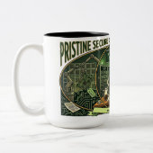 Rooney Troublin IT | Infrastructure Stabilized ツートーンマグカップ (左)