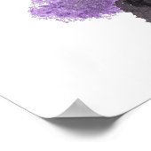 Roorschach Inkblotテストおもしろいアート ポスター (角)