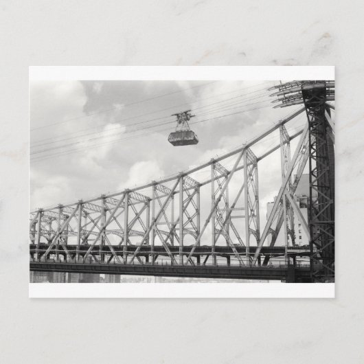 Roosevelt Island Tramway, NYC,アナログ(フィルム)写真 ポストカード (正面)