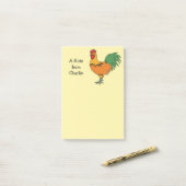 RoosterカスタムPost-Itノート ポストイット (デスク上)