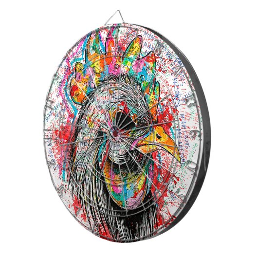 Rooster氏 ダーツボード (正面右)