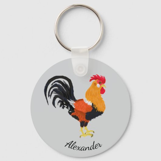 Rooster キーホルダー (裏面)