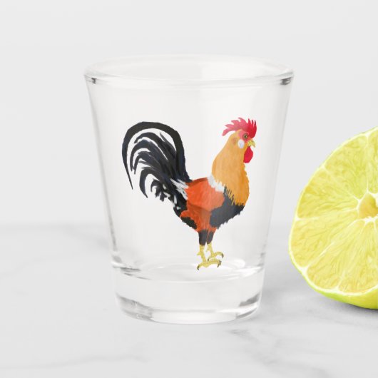Rooster ショットグラス (正面)