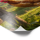 Rooster フォトプリント (角)