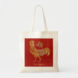 Rooster Chinese Zodiac Horoscope Constellation トートバッグ