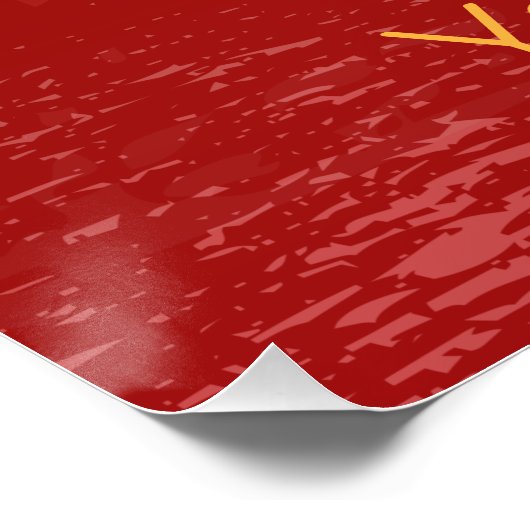 Rooster Chinese Zodiac Horoscope Constellation ポスター (コーナー)