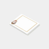 Rooster Heraldic Crest ポストイット (アングル)