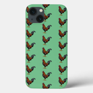 Rooster Pattern - Case-Mate Kolly There Apple iPh iPhone 13ケース