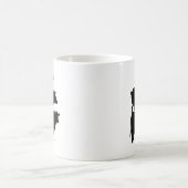 Rooster Pig Cow Barnyard Farm コーヒーマグカップ (中央)