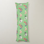 Rooster With Chickens ボディピロー (裏面 (縦))