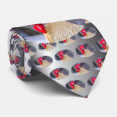 Rooster with Cockscomb ネクタイ (ロール)