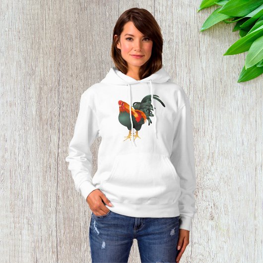 Rooster Womens Hoodie パーカ