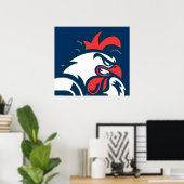 roostersロゴ ポスター (ホームオフィス)