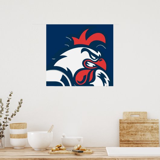 roostersロゴ ポスター (キッチン)