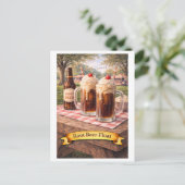 Root Beer Float (American Food Series) ポストカード (スタンド正面)