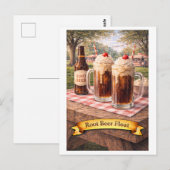 Root Beer Float (American Food Series) ポストカード (正面/裏面)