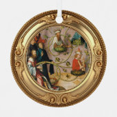 Root of Jesse Tree Advent メタルオーナメント (正面)