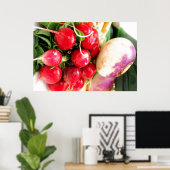 Root Vegetables ポスター (ホームオフィス)