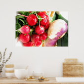 Root Vegetables ポスター (キッチン)