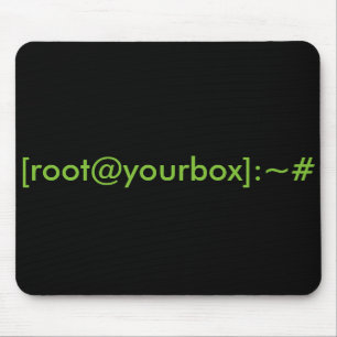[root@yourbox]: ~#のマウスパッド マウスパッド