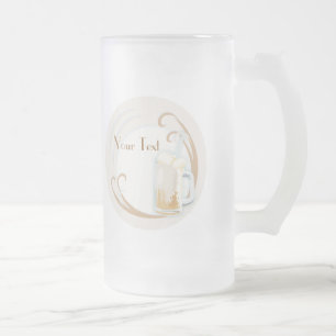 Rootbeerの浮遊物のマグ フロストグラスビールジョッキ