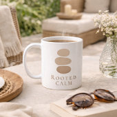 Rooted Calm Pebbles Classic Mug, 11 oz コーヒーマグカップ