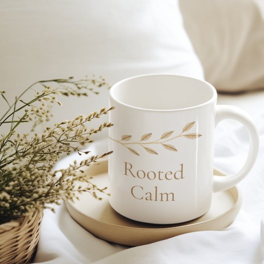 Rooted Calm Vine Classic Mug, 11 oz コーヒーマグカップ