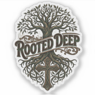 Rooted Deep シール
