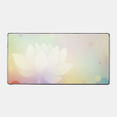 Rooted Elegance with Lotus デスクマット (正面)