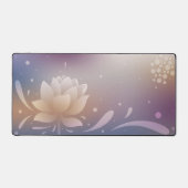 Rooted Elegance with Lotus Desk Mat デスクマット (正面)