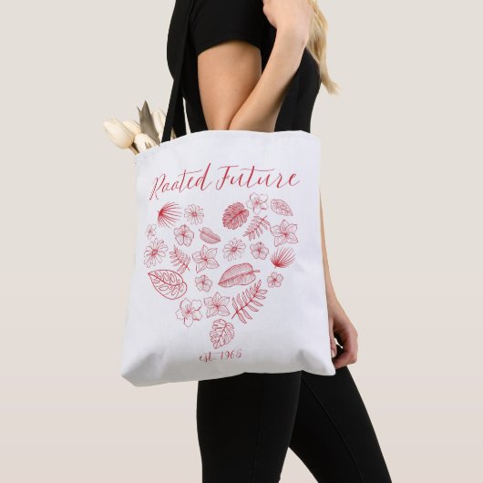 Rooted Future est. 1965 トートバッグ (クローズアップ)