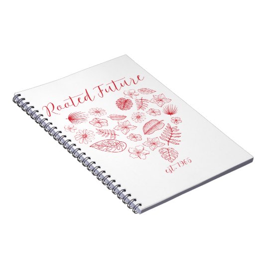 Rooted Future est. 1965 Spiral Photo Notebook ノートブック (右側)