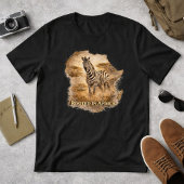 Rooted in Africa Zebra | African Wildlife Pride トライブレンドTシャツ