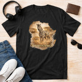 Rooted in Africa Zebra | African Wildlife Pride トライブレンドTシャツ